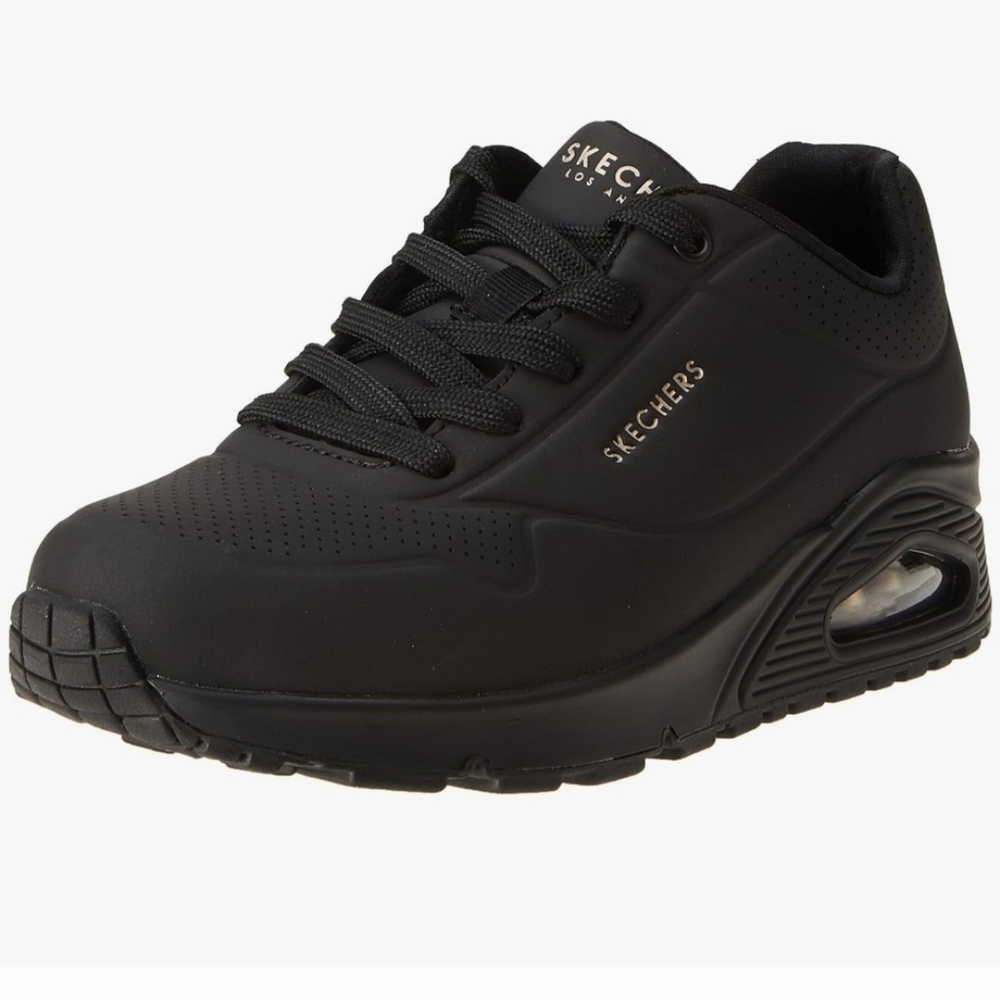Skechers Black Athletic Sneakers